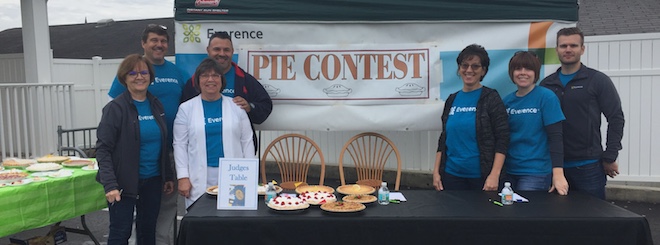 Everence staff at the pie contest