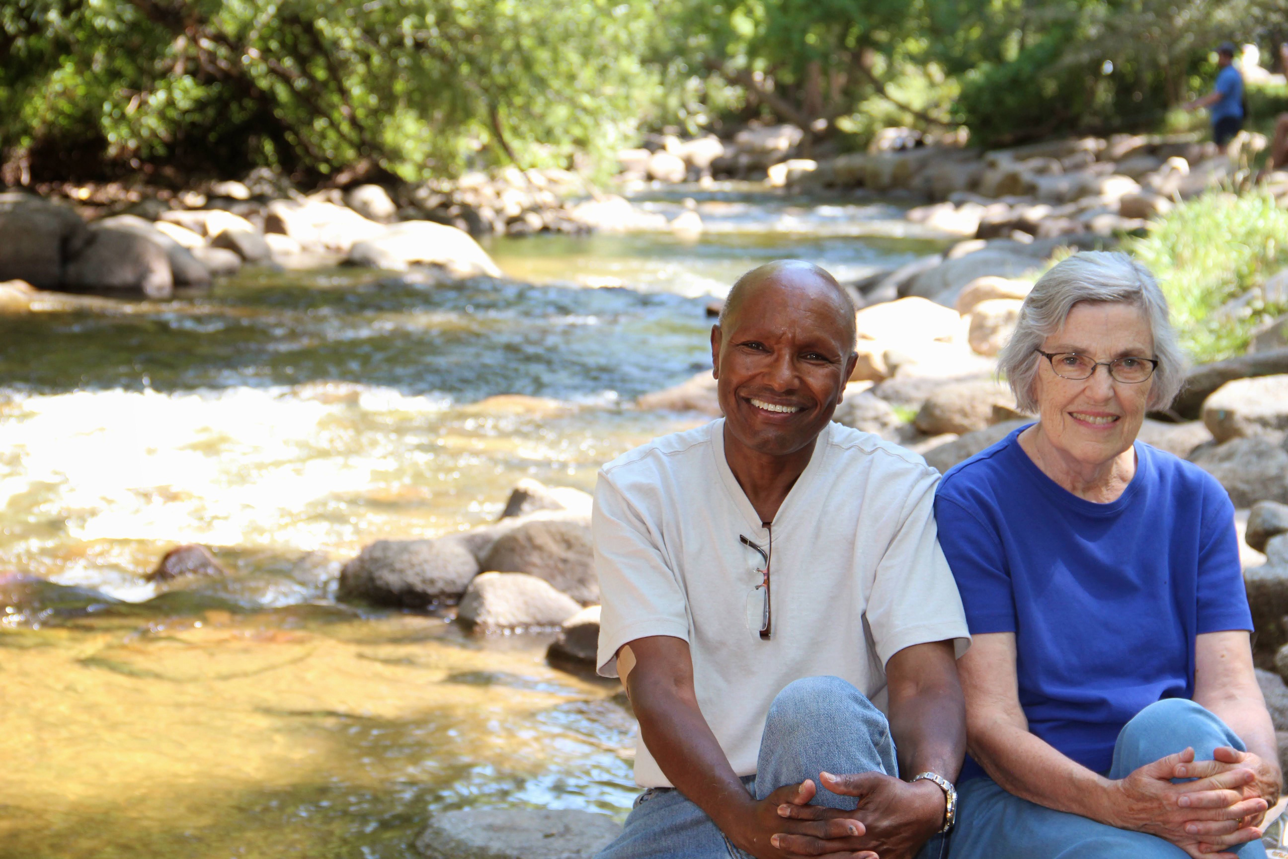 Mamo and Mary Ellen Dula in Boulder, Colorado