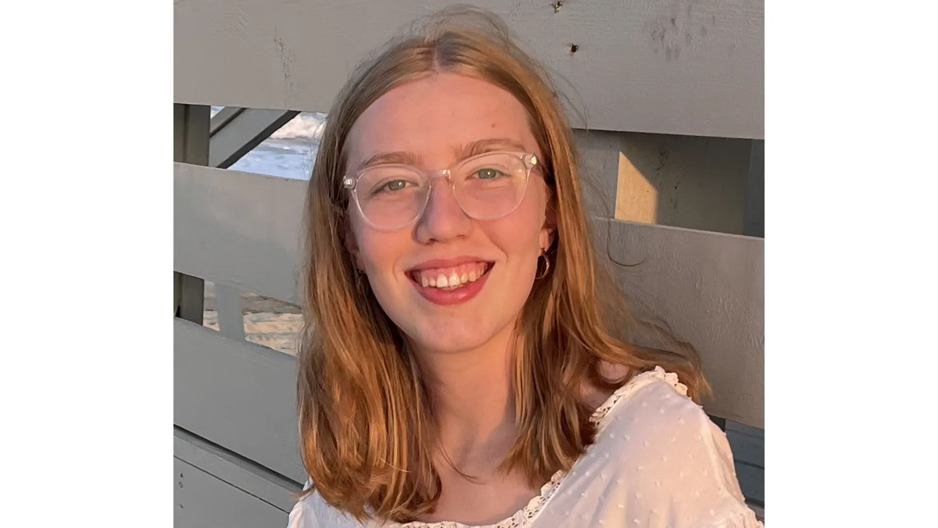 Scholarship winner Lucy Bindewald.