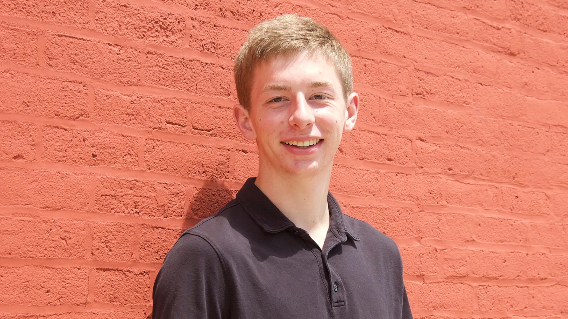 Scholarship winner Tobias Mast.