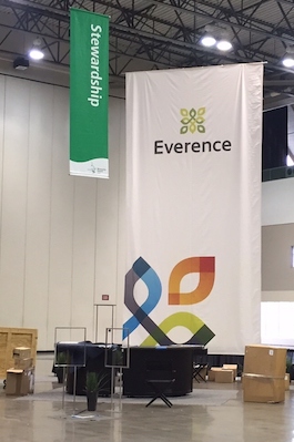 Everence booth at convention