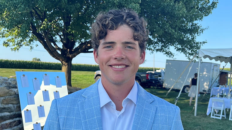 Luke Redcay, Scholarship winner