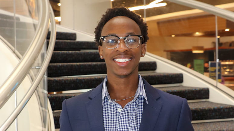 Phinehas Maina, Scholarship winner