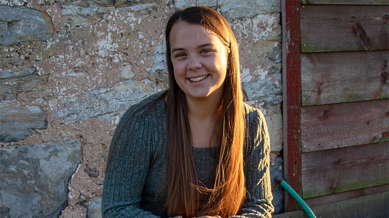 Saraiah Hoover, scholarship winner