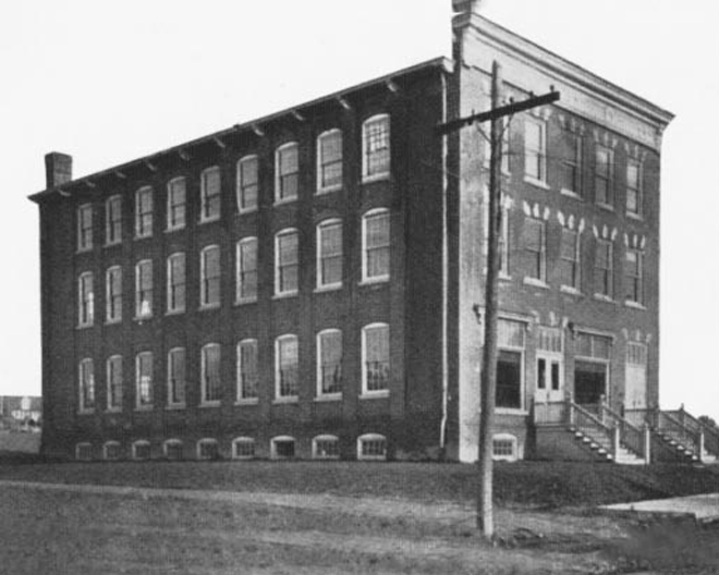 Old photo of Souderton office building