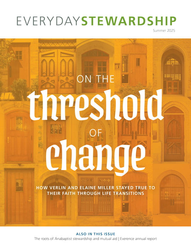 A screenshot of the cover for the summer 2025 Everyday Stewardship
