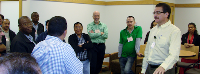 Hispanic pastors in Goshen for continued education