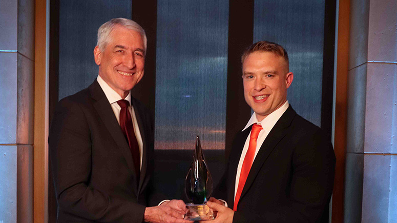 Ben Gooding, Financial Planner of the National Team and based in Goshen, Indiana, Everence Financial Planning Award.