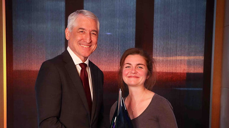 Emily Miller, CCUFC, Market Relationship Manager in Mount Joy, Pennsylvania, Exceptional Customer Service Award.