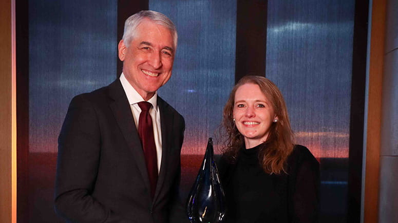Melissa Gehman, Client Services Supervisor in Pennsylvania, Commitment to Excellence Award.