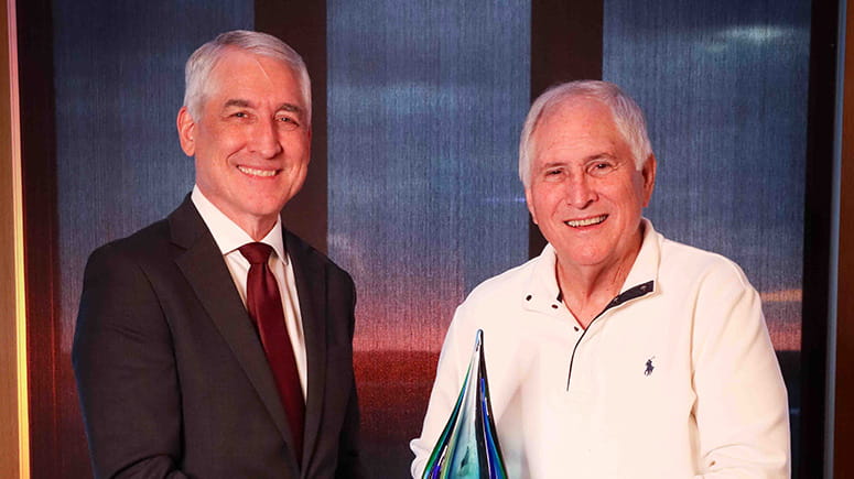 Richard Litwiller was honored with the President’s Stewardship Award in recognition of his commitment to stewardship, which has been demonstrated in his personal and professional life.
