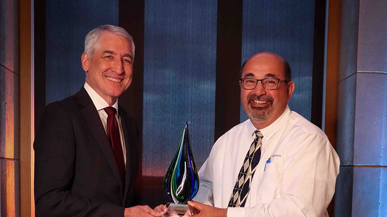 Steve Bustos, of the National team and based in Goshen, Indiana, Stewardship Consultant of the Year.