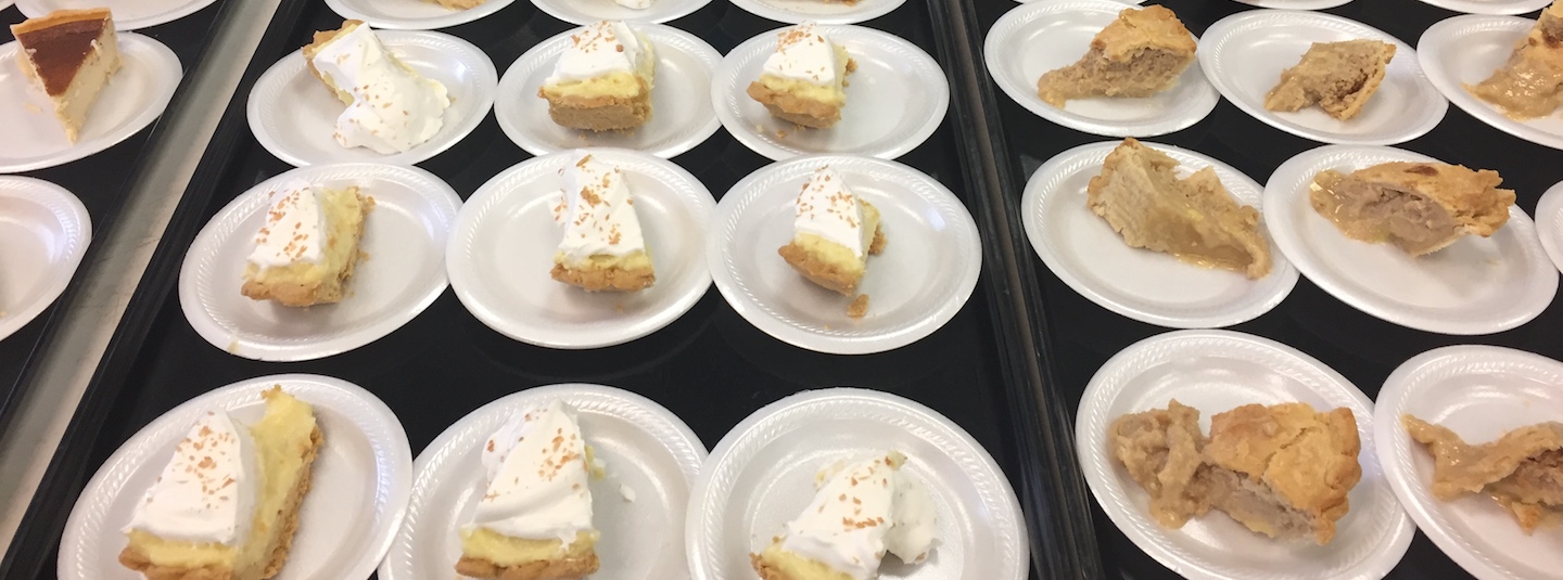 Slices of pie
