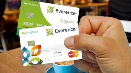 We have both personal and business MyNeighbor credit cards.