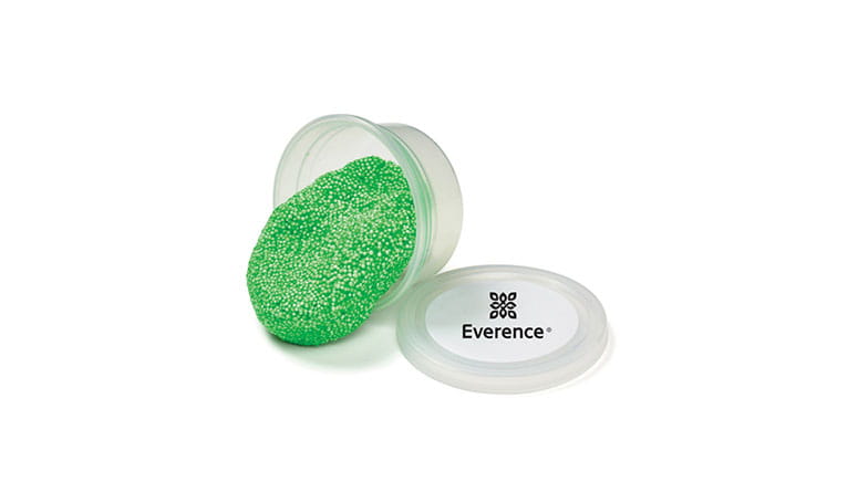 NEW Green foam putty in container