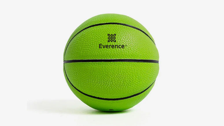 Green mini backetball