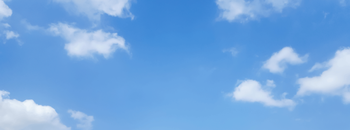 Blue sky with clouds