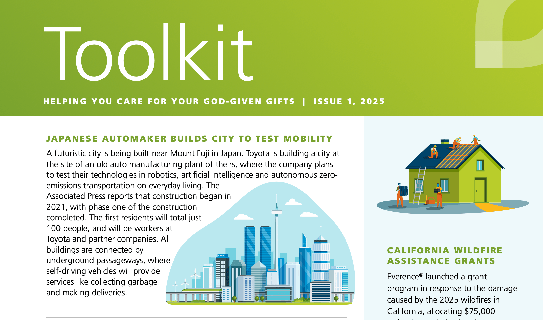 Top of Everence spring Toolkit 2025